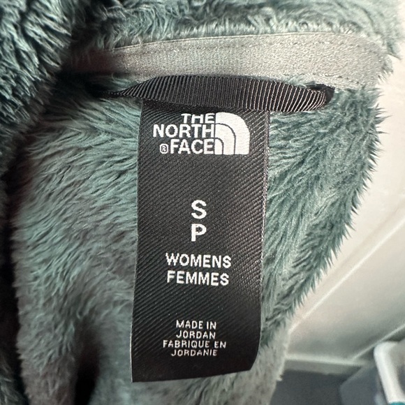 The North Face Furry Raschel Fleece Zip Front Jacket Zip Pockets Size Small EUC - Picture 6 of 7